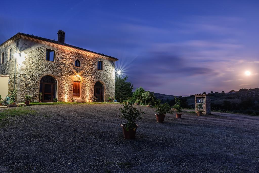 Podere Casella Villa Castiglione d'Orcia Luaran gambar